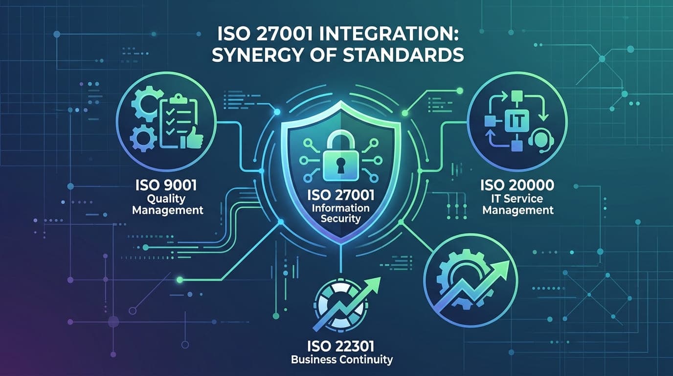 ISO 27001 Integration with Other Standards: ISO 9001, ISO 20000, ISO 22301