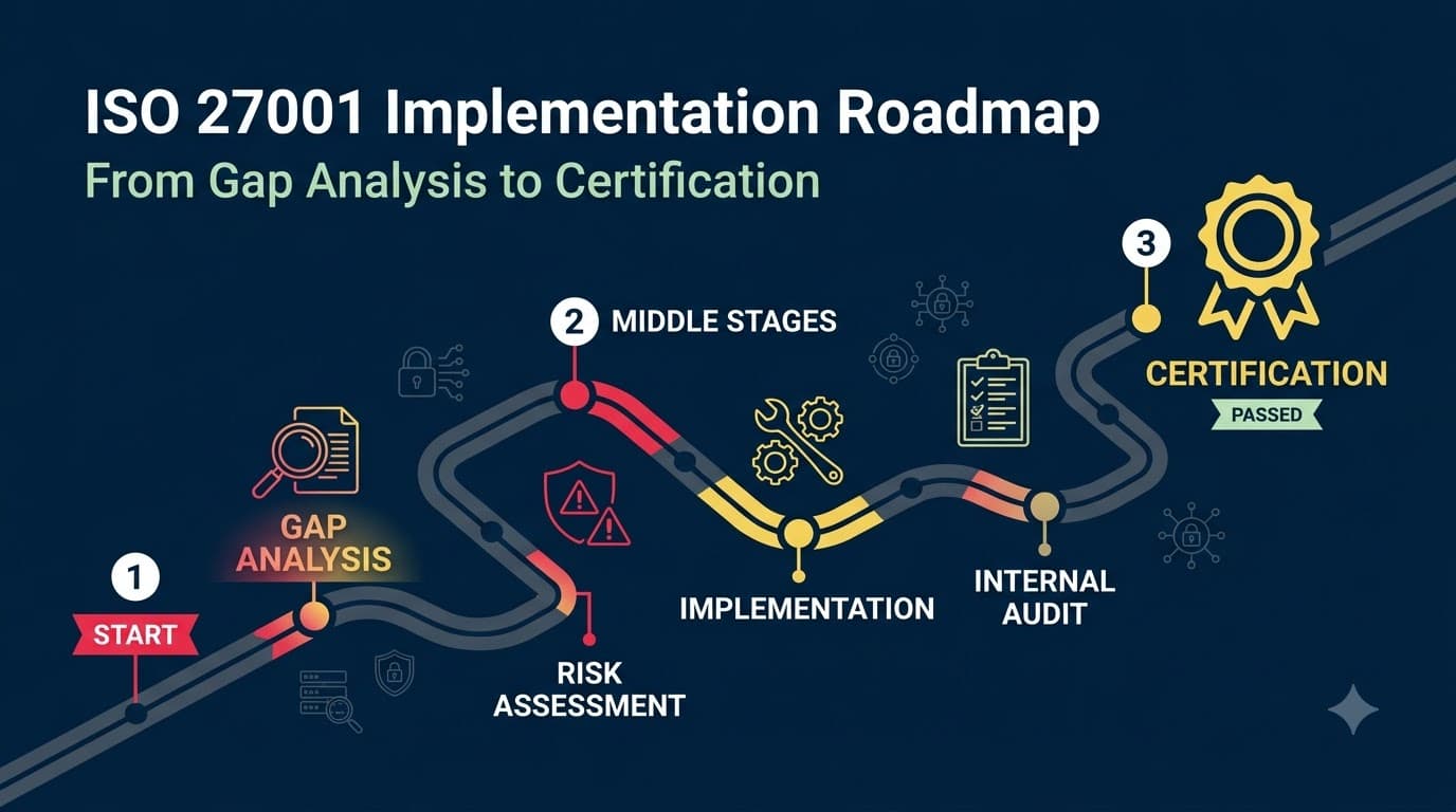 ISO 27001 Implementation Roadmap: From Gap Analysis to Certification