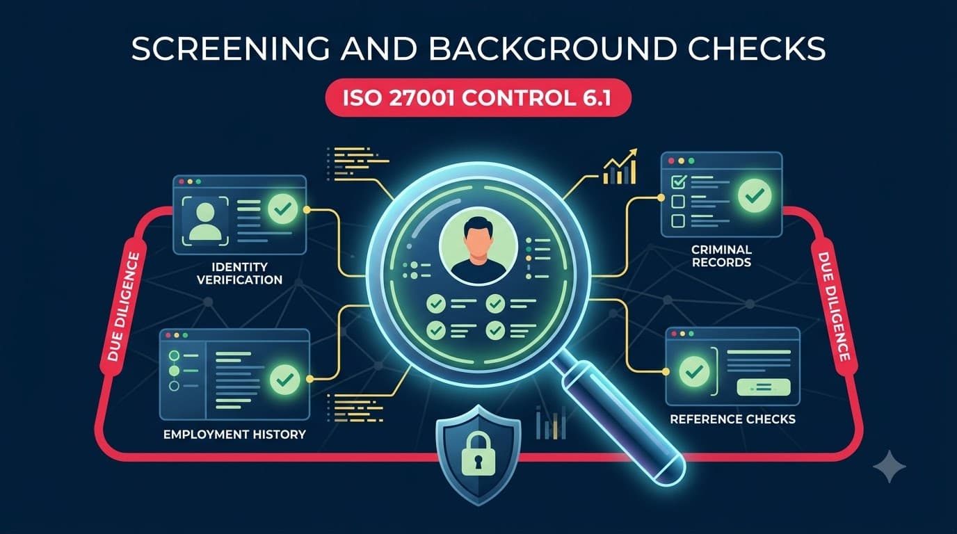 Screening and Background Checks: ISO 27001 Control 6.1