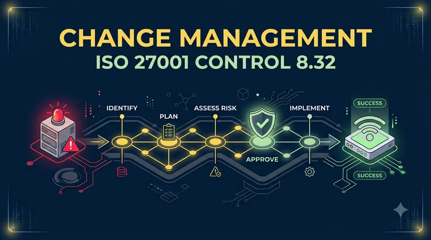 Change Management: ISO 27001 Control 8.32