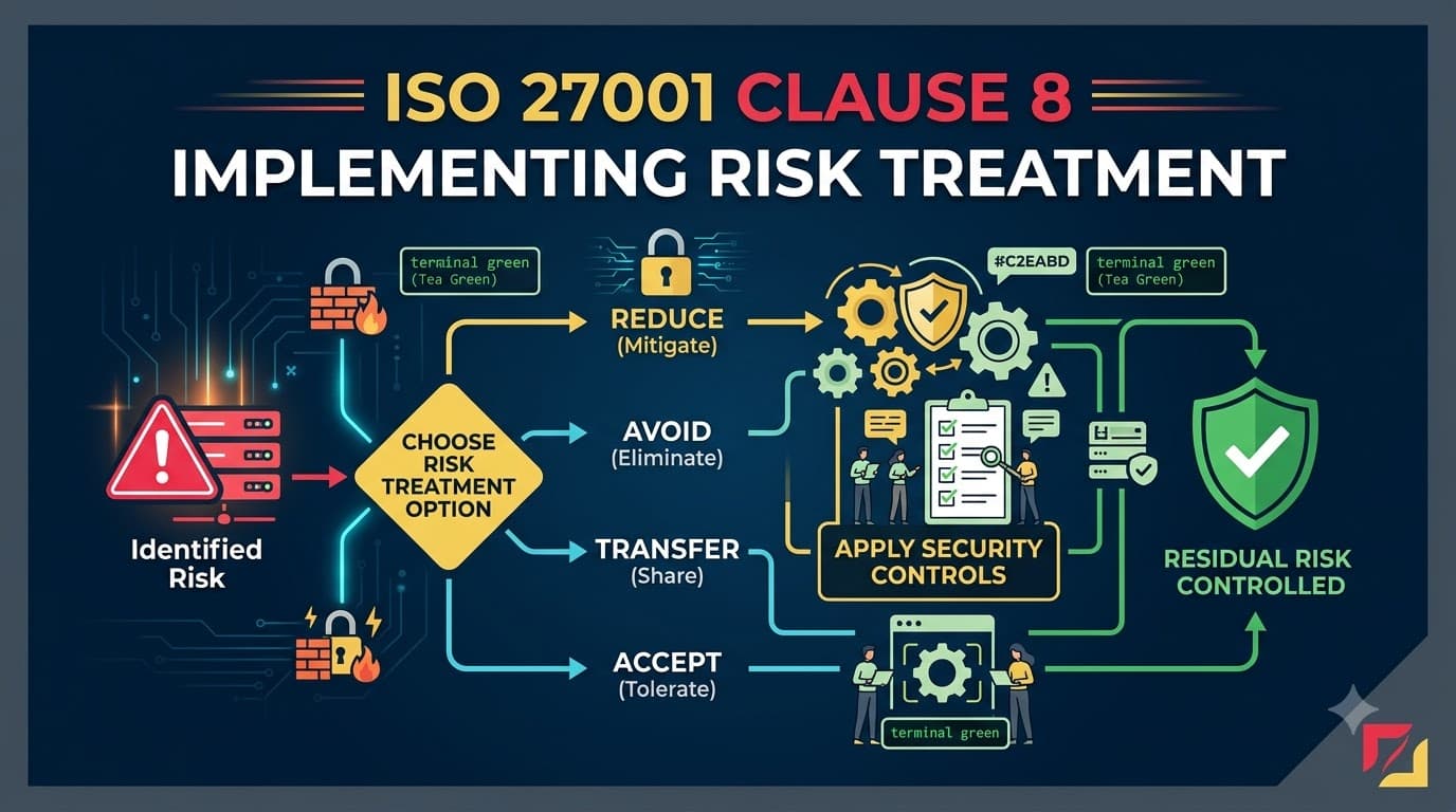ISO 27001 Clause 8: Operation — Implementing Risk Treatment