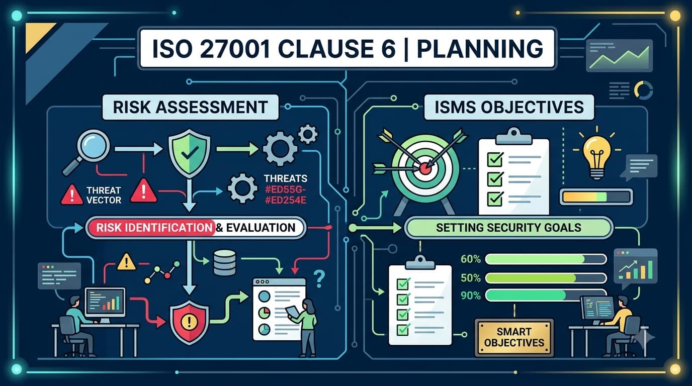 ISO 27001 Clause 6: Planning — Risk Assessment and Objectives