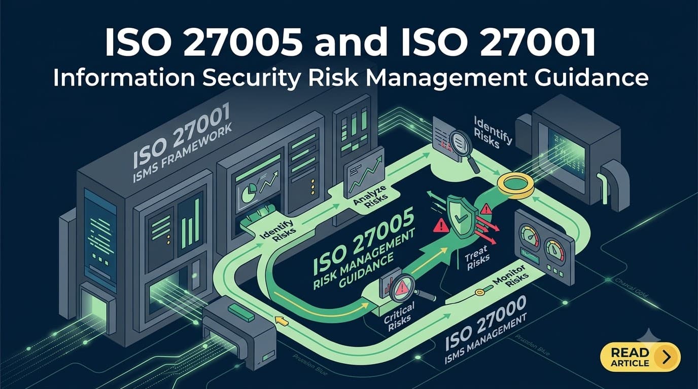 ISO 27005 and ISO 27001: Information Security Risk Management Guidance