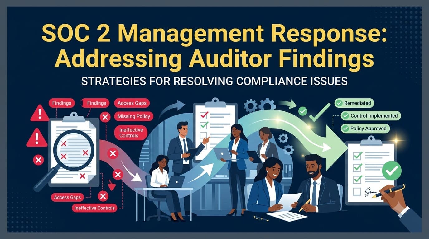 SOC 2 Management Response: Addressing Auditor Findings
