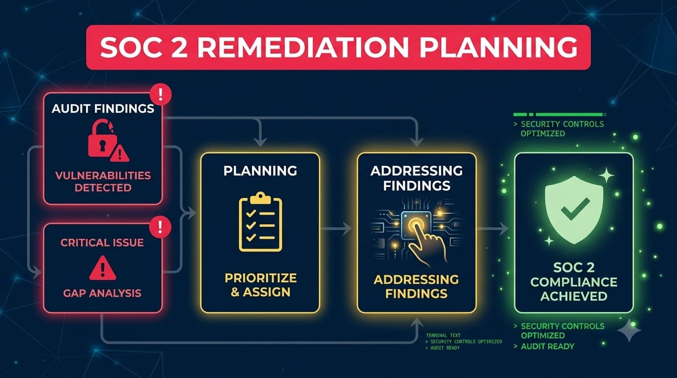 SOC 2 Remediation Planning: Addressing Audit Findings