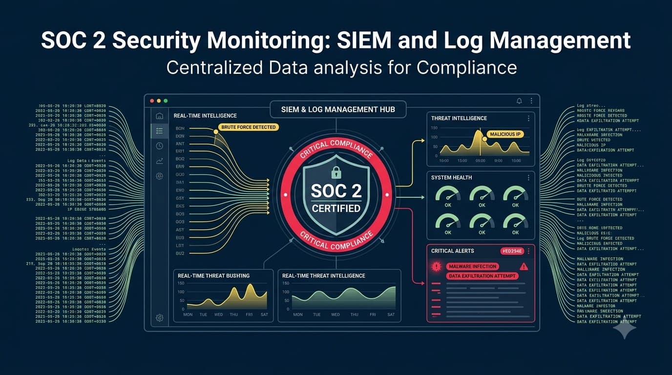 SOC 2 Security Monitoring: SIEM and Log Management
