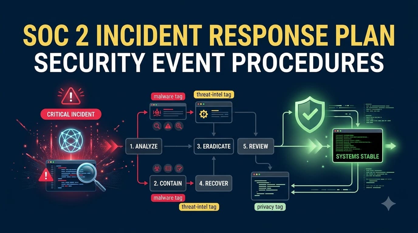 SOC 2 Incident Response Plan: Security Event Procedures