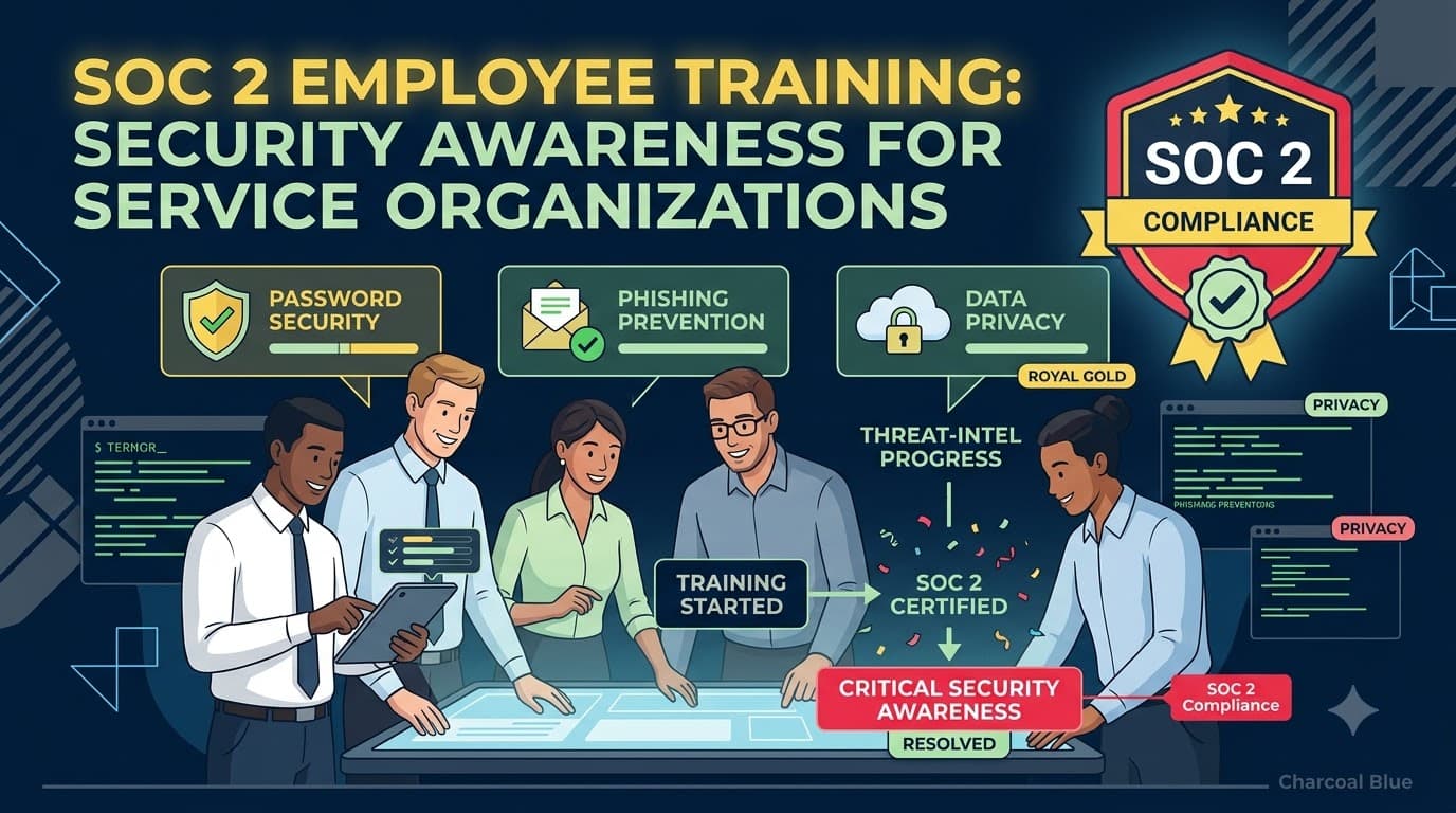 SOC 2 Employee Training: Security Awareness for Service Organizations
