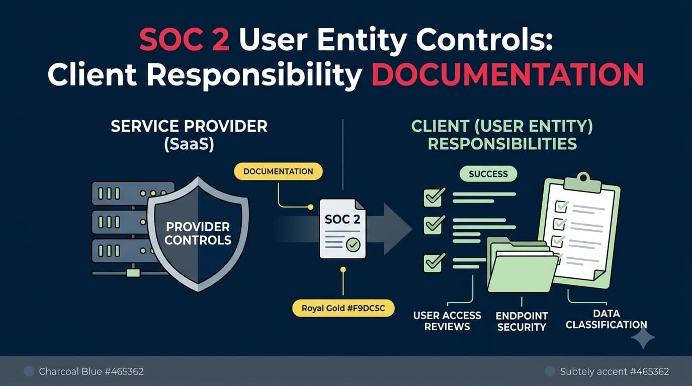 SOC 2 User Entity Controls: Client Responsibility Documentation