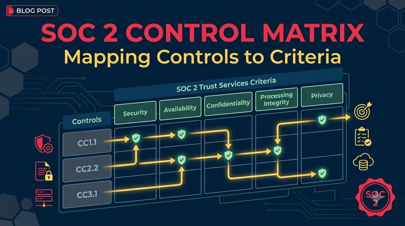 SOC 2 Control Matrix: Mapping Controls to Criteria