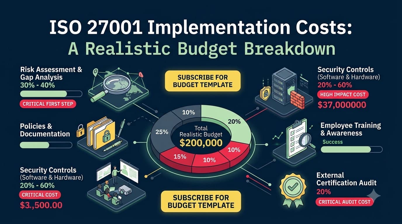 ISO 27001 Implementation Costs: A Realistic Budget Breakdown