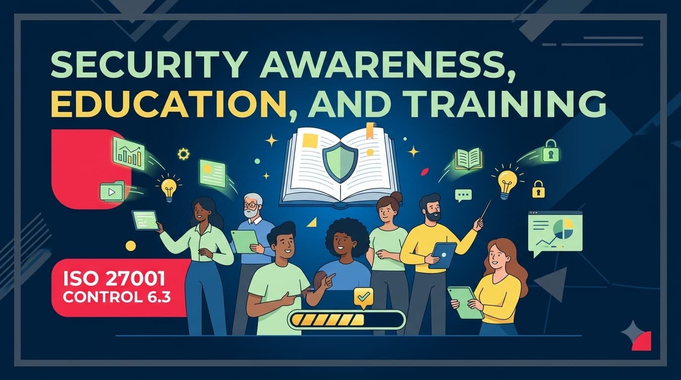 Security Awareness, Education, and Training: ISO 27001 Control 6.3