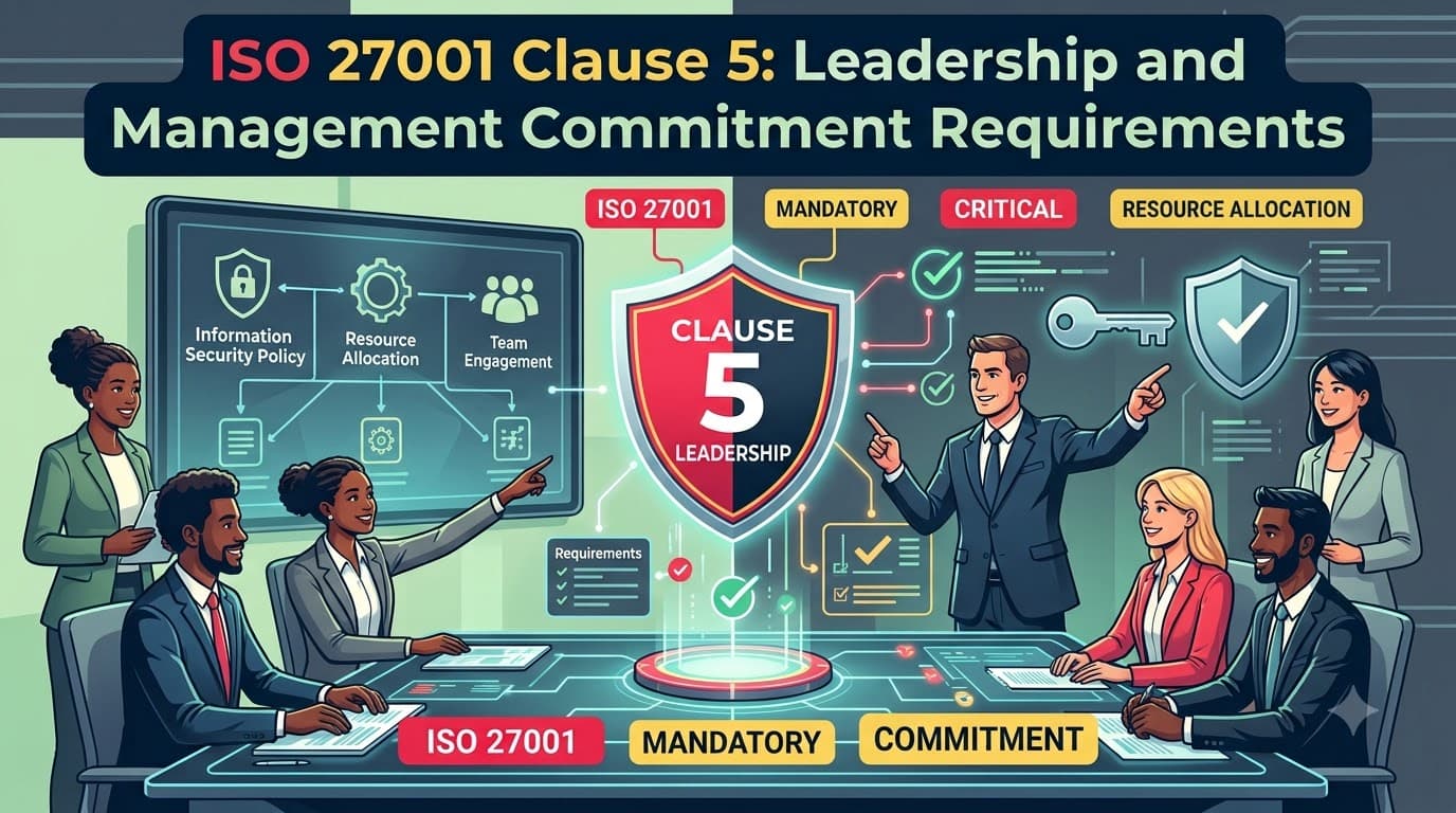ISO 27001 Clause 5: Leadership and Management Commitment Requirements