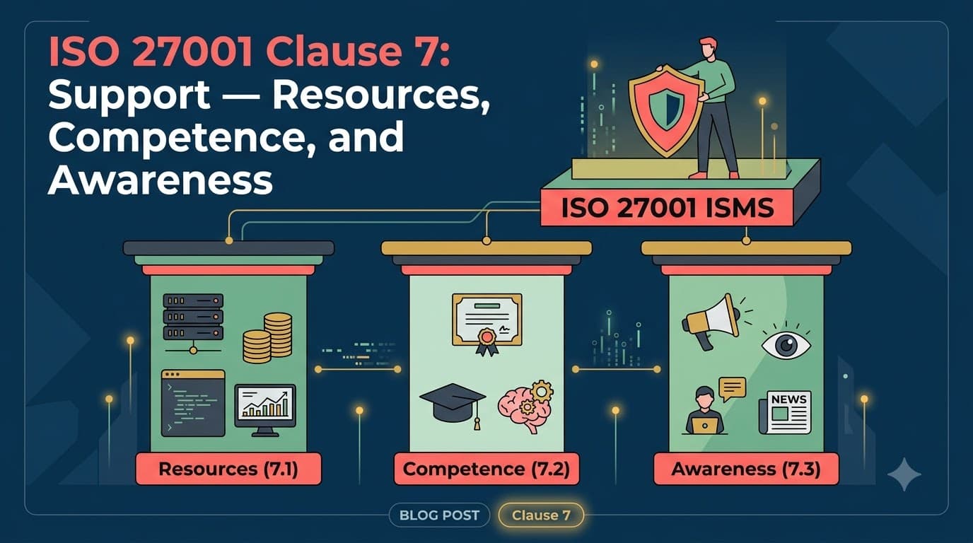ISO 27001 Clause 7: Support — Resources, Competence, and Awareness