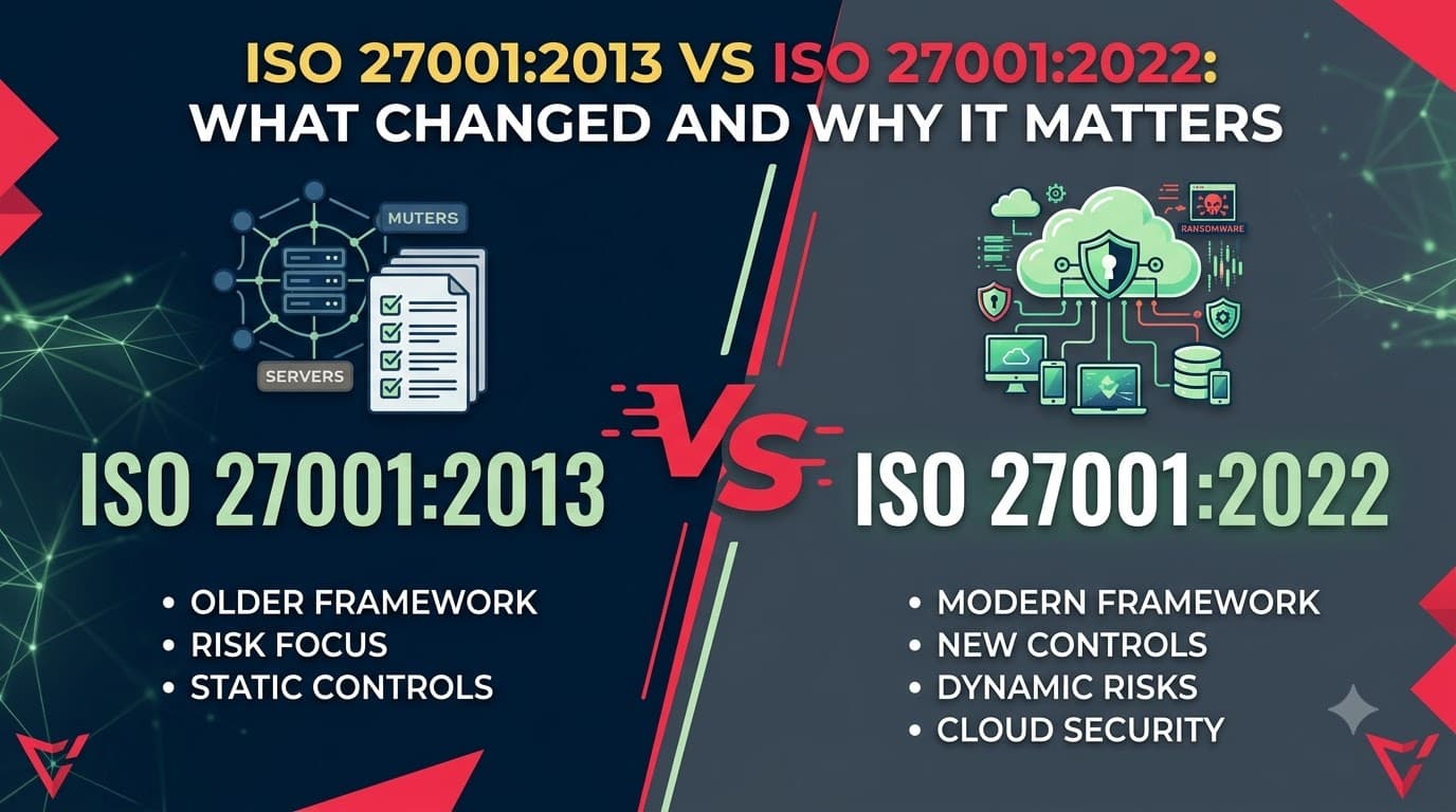 ISO 27001:2013 vs ISO 27001:2022: What Changed and Why It Matters