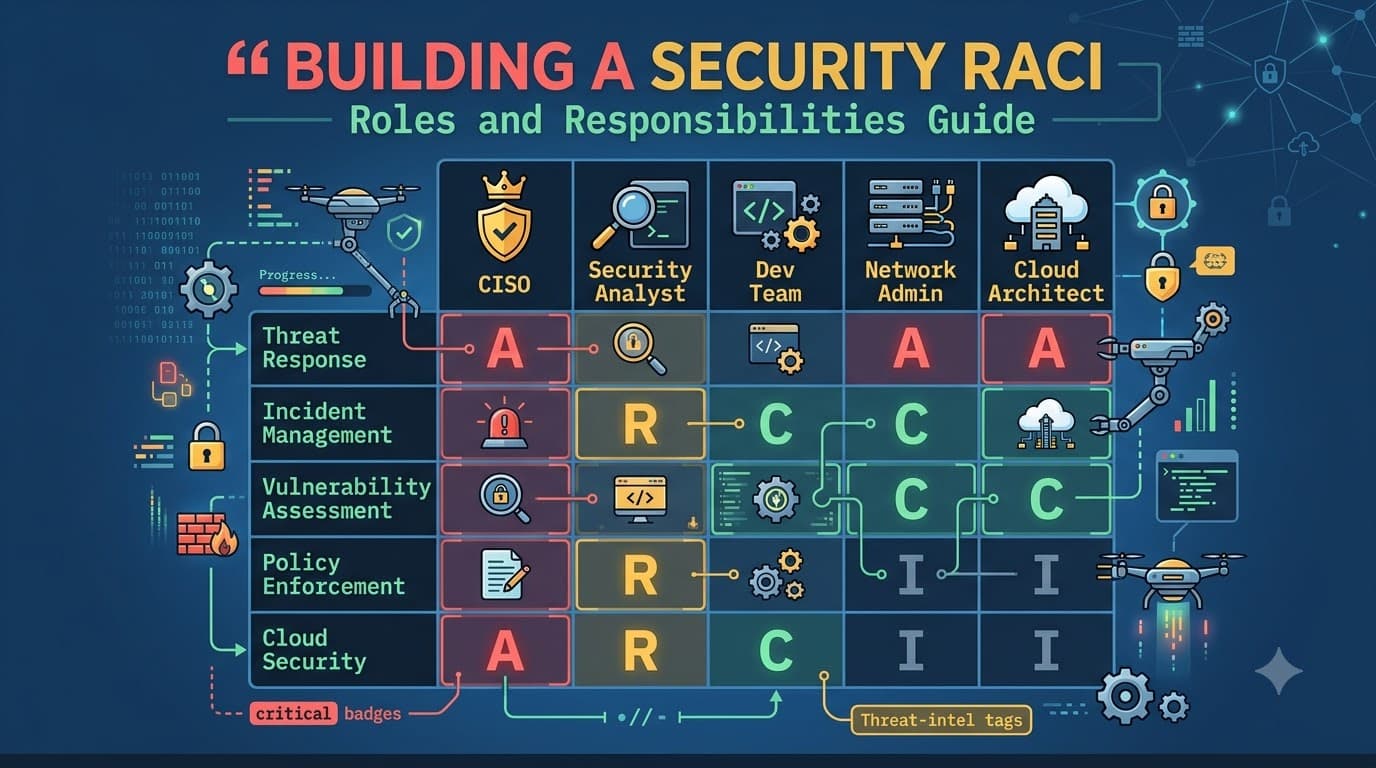 Building a Security RACI: Roles and Responsibilities Guide