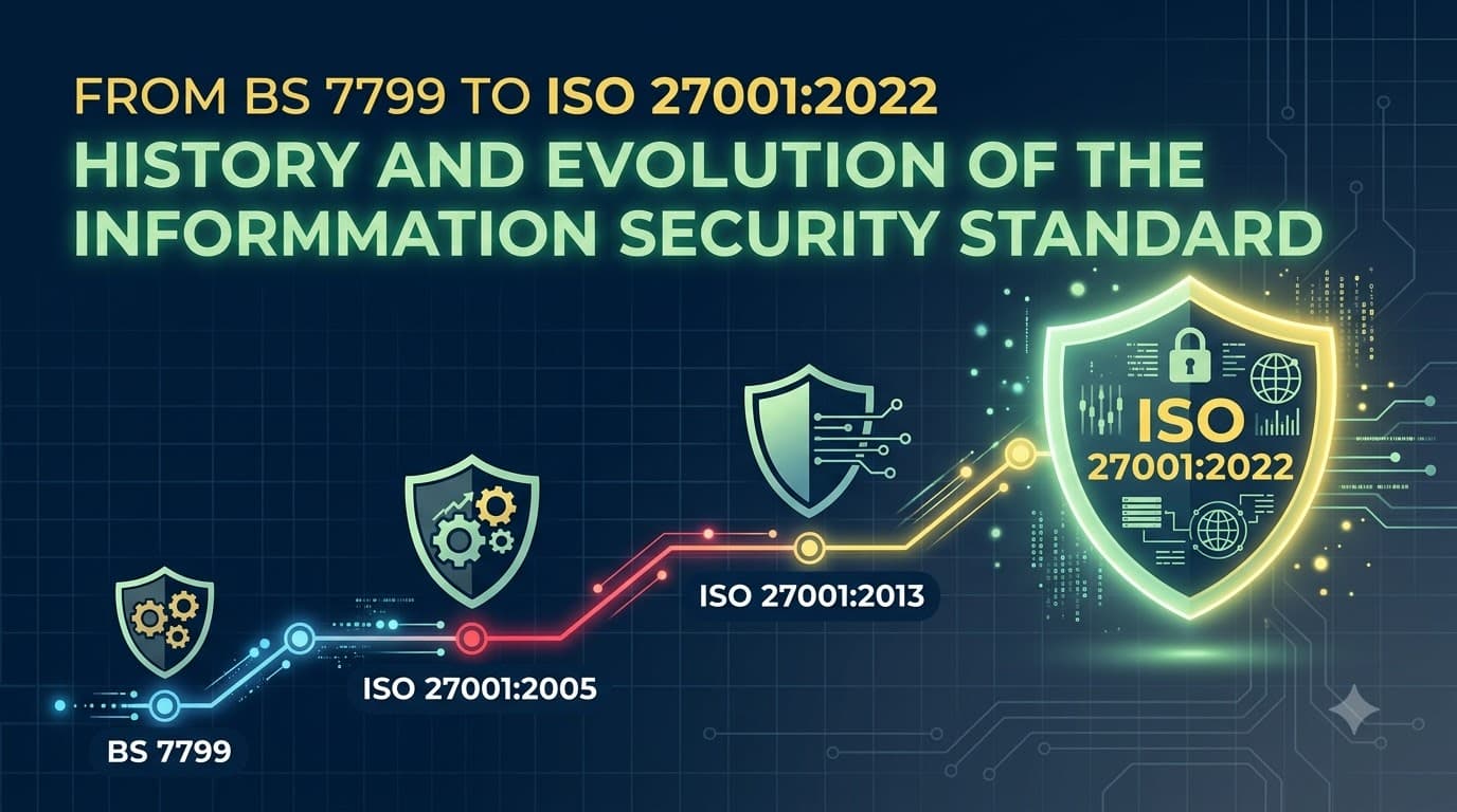 History and Evolution of ISO 27001: From BS 7799 to ISO 27001:2022