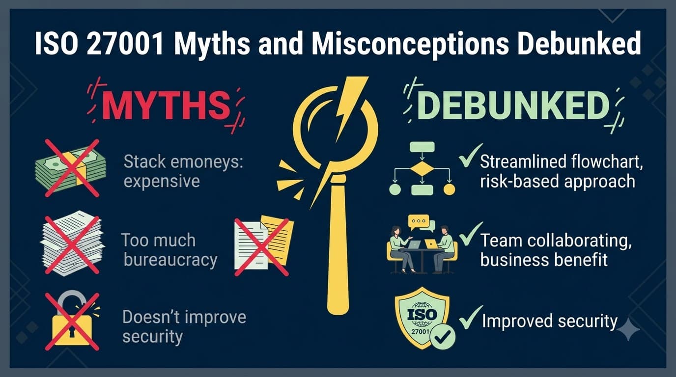 ISO 27001 Myths and Misconceptions Debunked