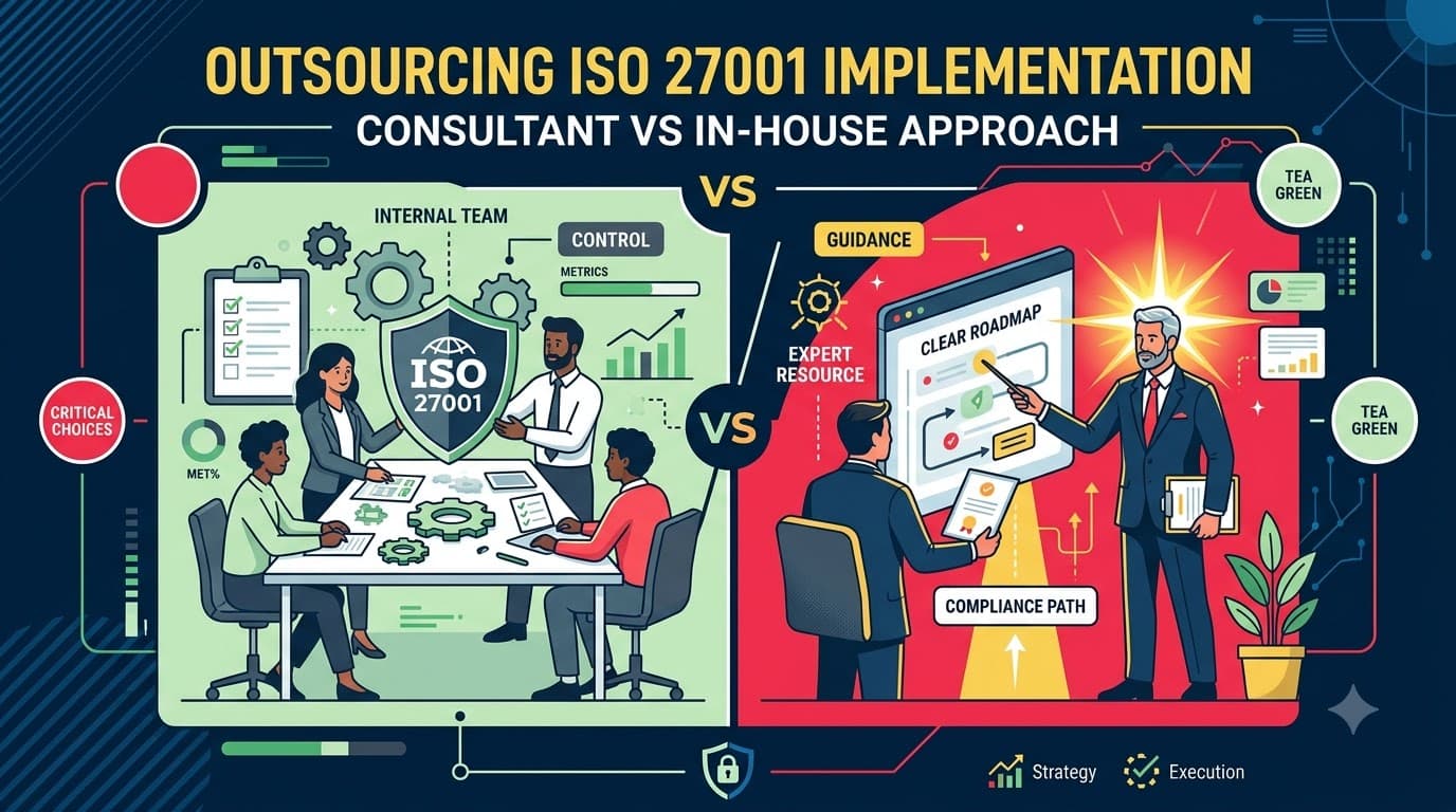 Outsourcing ISO 27001 Implementation: Consultant vs In-House Approach
