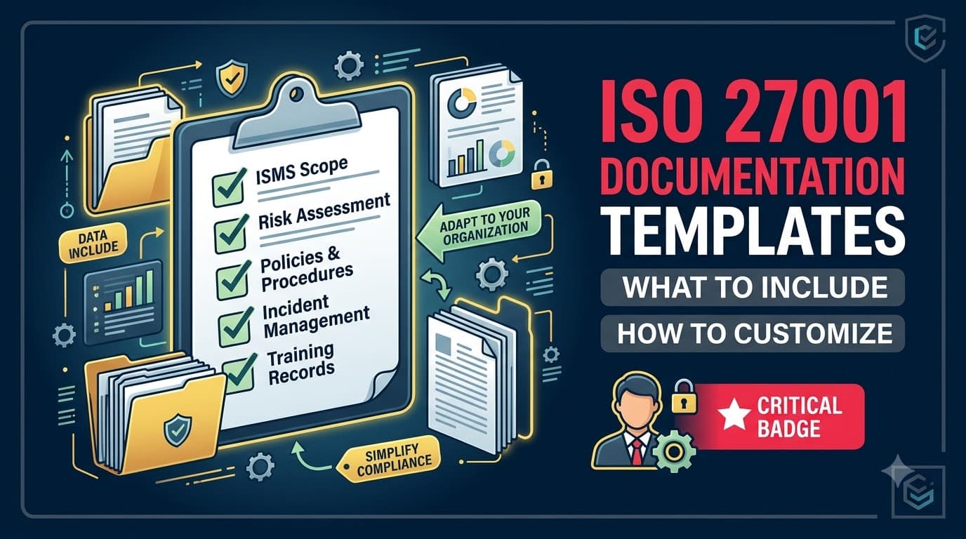 ISO 27001 Documentation Templates: What to Include and How to Customize
