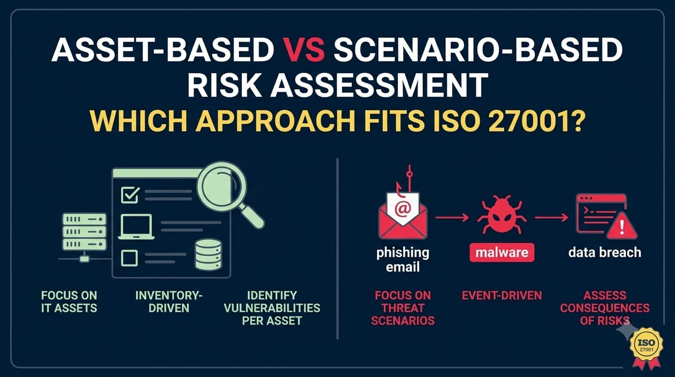 Asset-Based vs Scenario-Based Risk Assessment: Which Approach Fits ISO 27001?