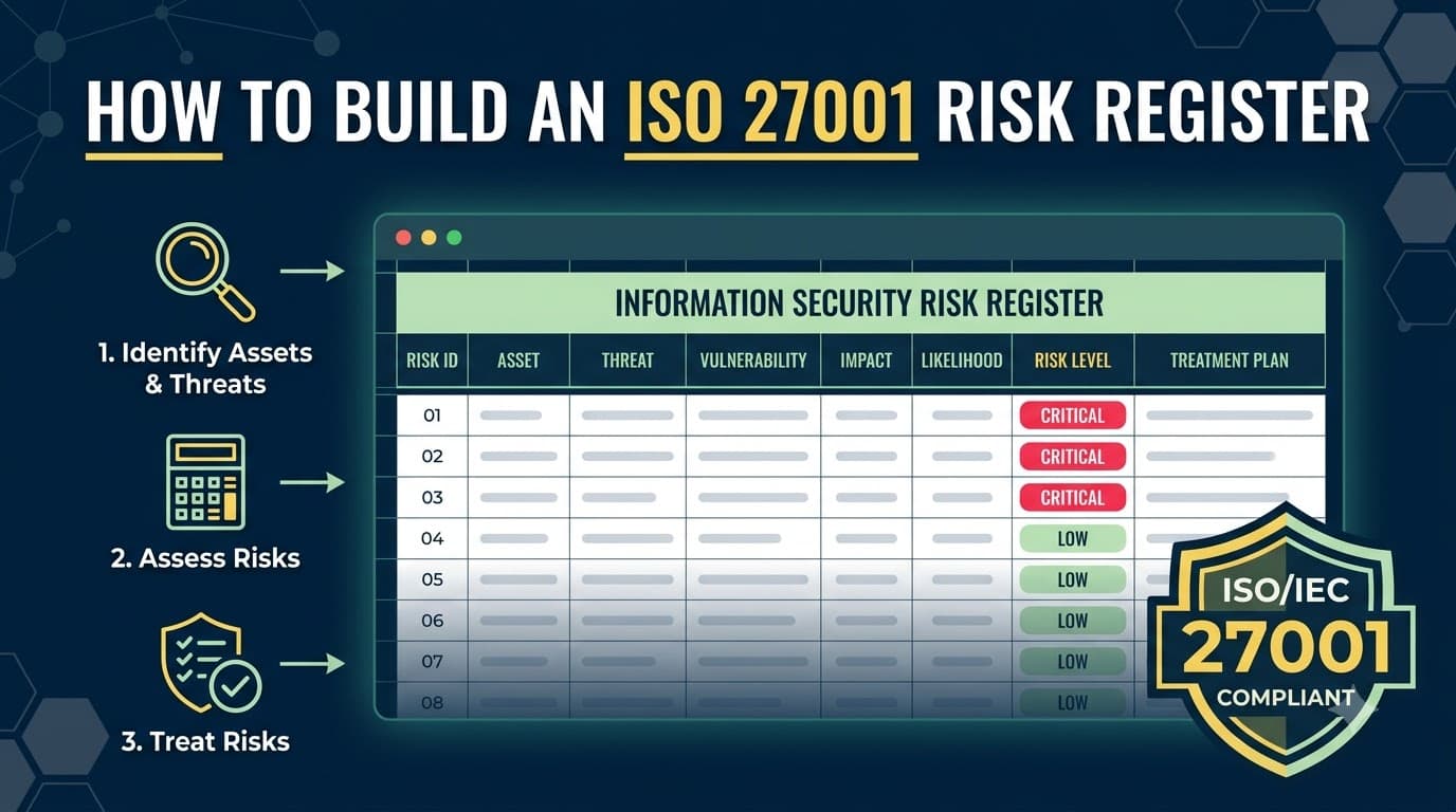 How to Build an ISO 27001 Risk Register