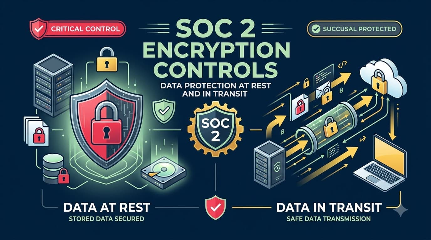 SOC 2 Encryption Controls: Data Protection at Rest and in Transit