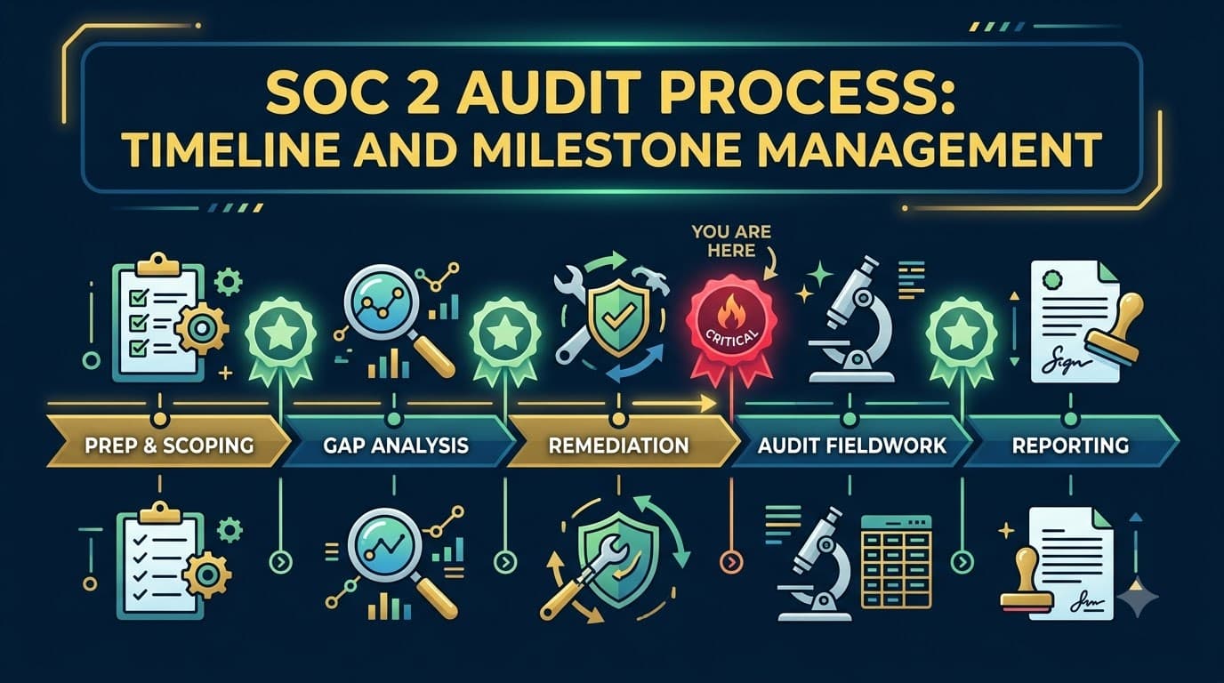 SOC 2 Audit Process: Timeline and Milestone Management