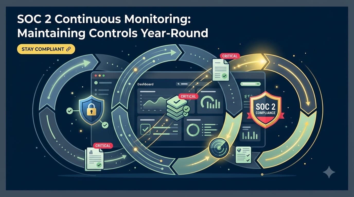 SOC 2 Continuous Monitoring: Maintaining Controls Year-Round