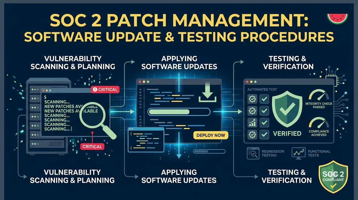 SOC 2 Patch Management: Software Update and Testing Procedures