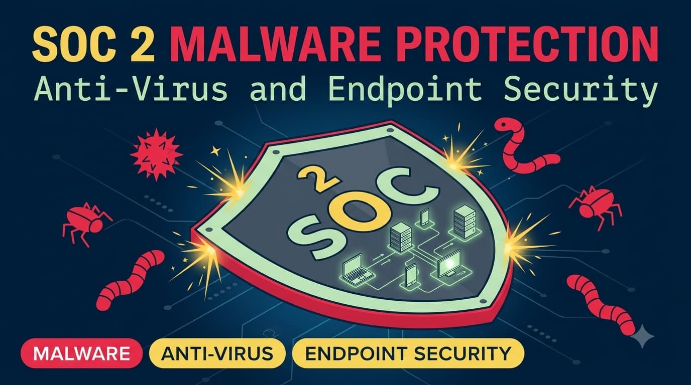 SOC 2 Malware Protection: Anti-Virus and Endpoint Security