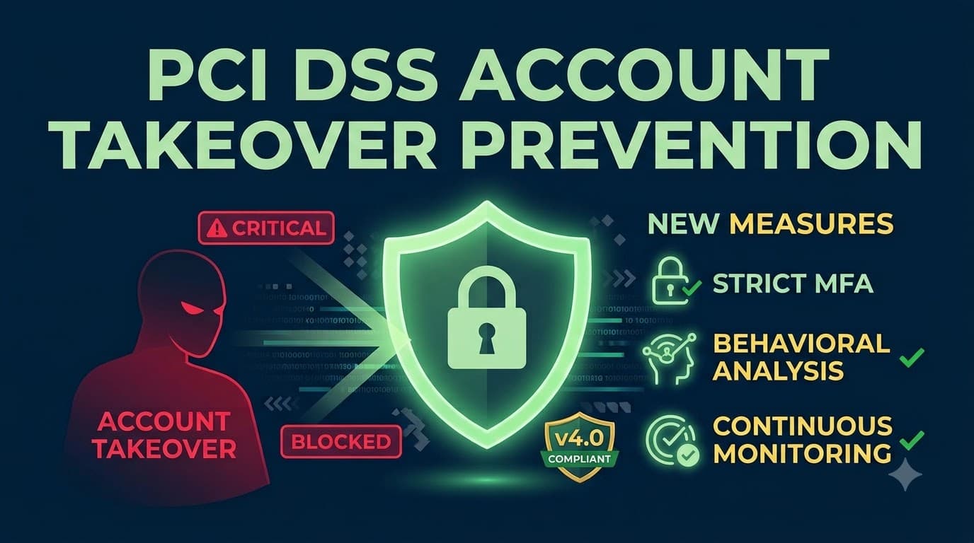 PCI DSS 4.0 Account Takeover Prevention: New Security Measures