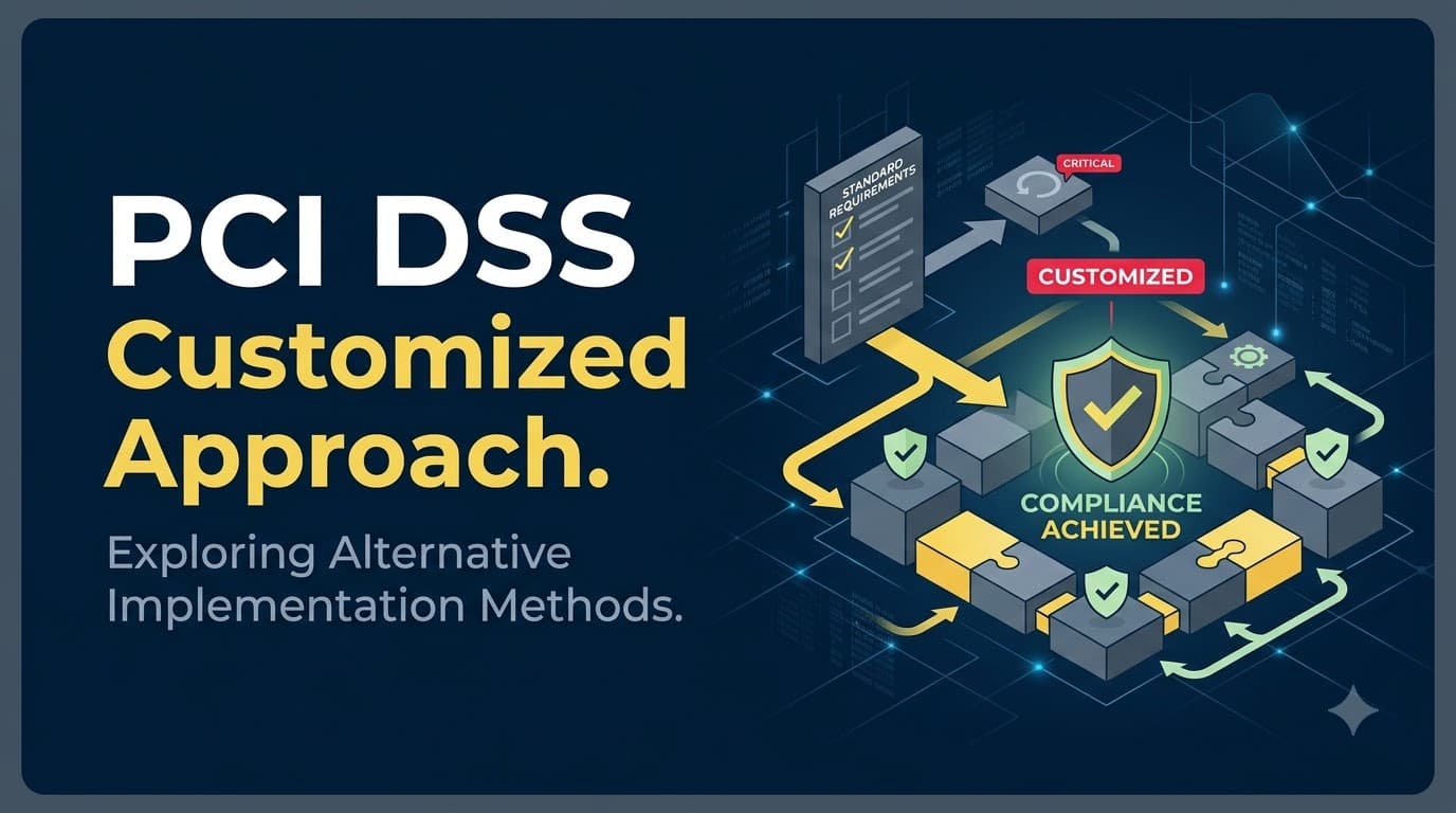 PCI DSS Customized Approach: Alternative Implementation Methods